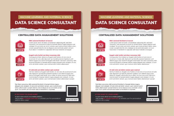 A Practical Look at the Data Science Vertical Flyer Template