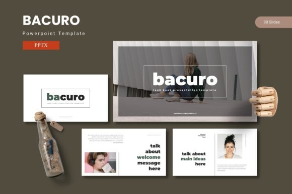 Bacuro – A PowerPoint Template Built for Clear Communication