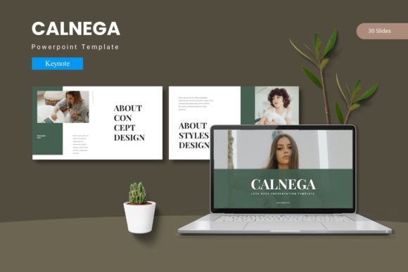 Calnega Keynote Template for Professional Presentations