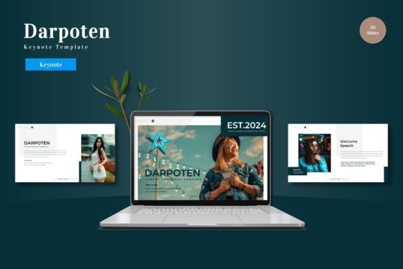 Darpoten Keynote Template: Crafting Presentations That Command Attention
