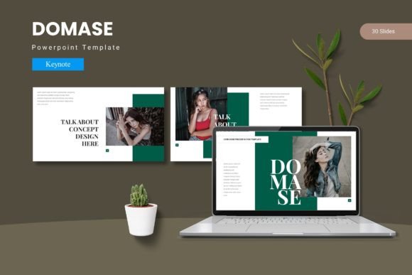 Domase - Keynote Template: A Complete Design System for Impactful Presentations