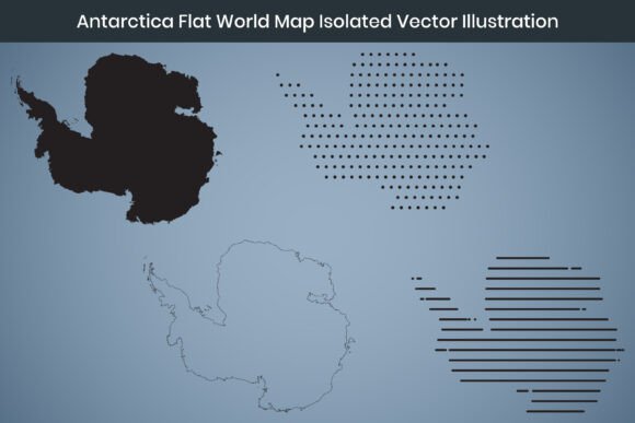 Evaluating the Antarctica Continent Hand Drawn Map for Design and Educational Projects