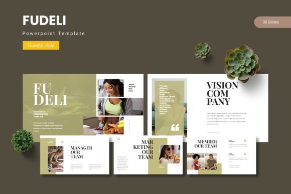 Fudeli Google Slide Template – A Toolkit for Clean, Confident Presentations