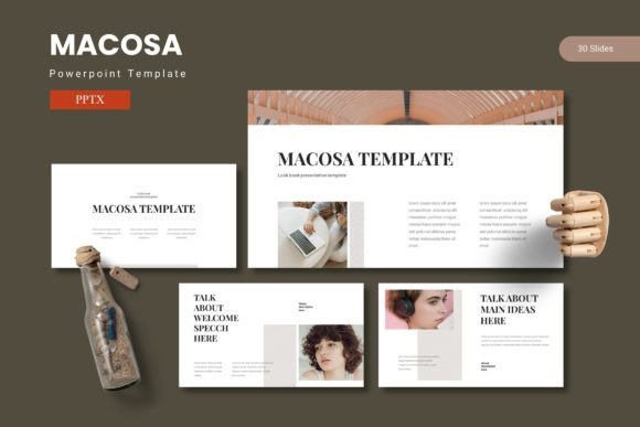 Macosa - Powerpoint Template: Your Tool for Confident, Impactful Presentations
