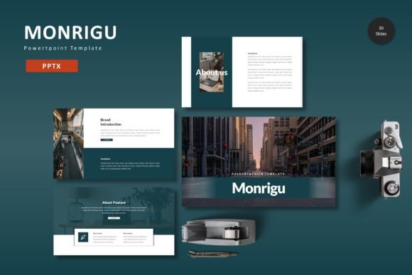 Monrigu – Powerpoint Template: Build Presentations That Command Attention