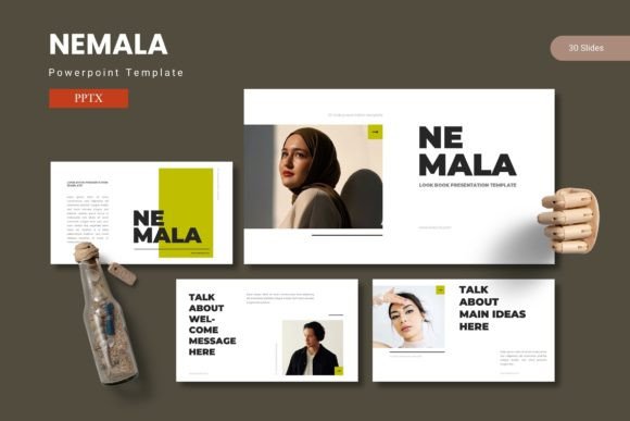 Nemala – A PowerPoint Template Built for Clarity