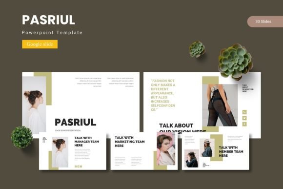 Pasriul - Google Slide Template