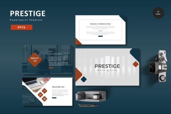 Prestige – Powerpoint Template: Build Presentations That Combine Clarity and Visual Impact